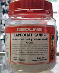 Калийное удобрение карбонат калия