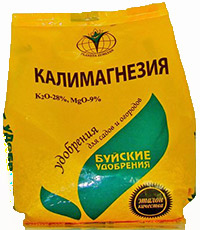 Калийное удобрение калимагнезия