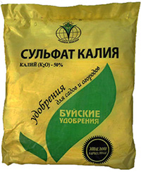 Калийное удобрение сульфат калия