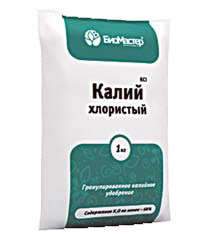 Калийное удобрение калий хлор