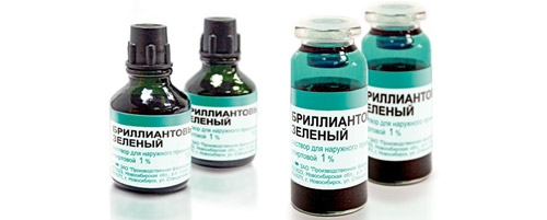 Зеленка в огороде